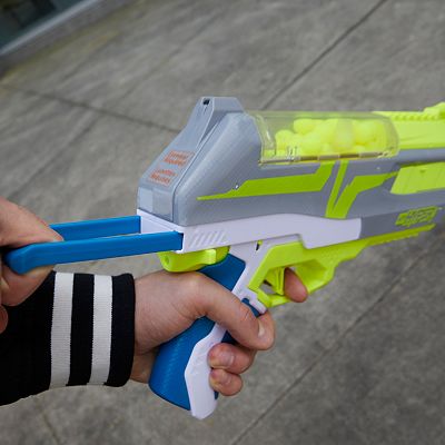 トイガン NERF Amazon.com: Nerf Thunderhawk AccuStrike Mega Toy Blaster