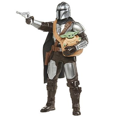 Star Wars Galactic Action The Mandalorian & Grogu Interactive Electronic Figures by Hasbro