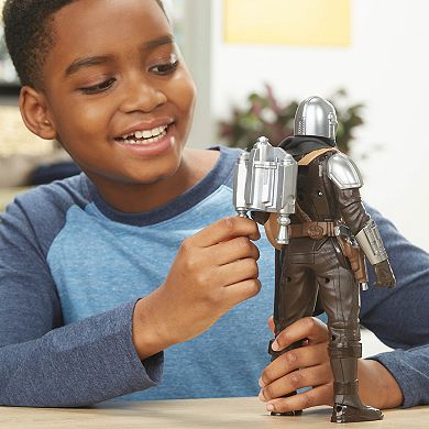 Star Wars Galactic Action The Mandalorian & Grogu Interactive Electronic Figures by Hasbro