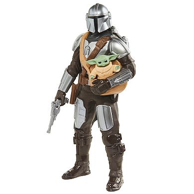 Star Wars Galactic Action The Mandalorian & Grogu Interactive Electronic Figures by Hasbro