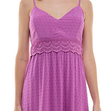 Juniors' Lily Rose Tiered Maxi Dress