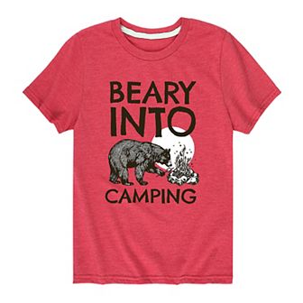 Boys 8-20 Beary Into Camping Graphic Tee