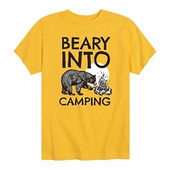 Boys 8-20 Beary Into Camping Graphic Tee