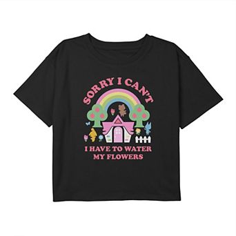 Girls 7-16 Animal Crossing Sorry I Can't I Have To Water My Flowers Tee