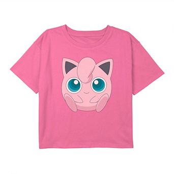Girls 7-16 Pokémon Jigglypuff Big Face Tee