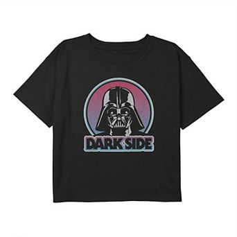 Girls 7-16 Star Wars Darth Darth Vader Dark Side Round Portrait Tee