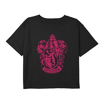 Girls 7-16 Harry Potter Gryffindor Simple House Crest Tee