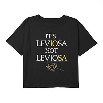 Girls 7-16 Harry Potter It's LevIOsa Not LevioSA Tee