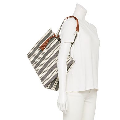 Sonoma Goods For Life Danson Woven Tote Bag