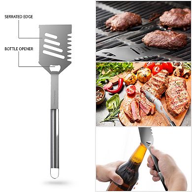 Home-Complete 7-pc. BBQ Grill Tool Kit