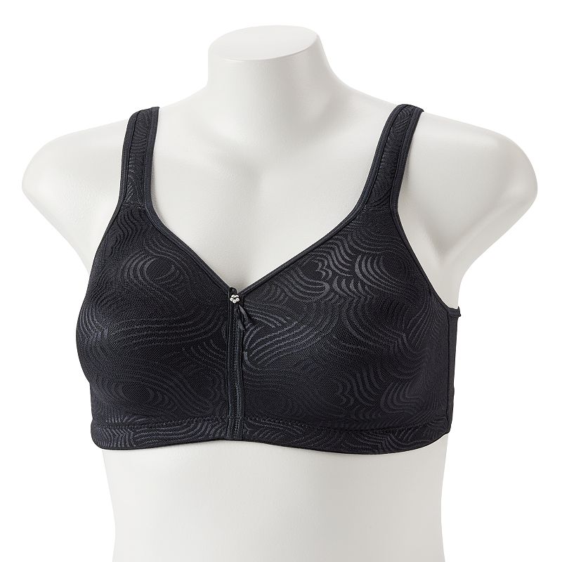 Lunaire Love Knot Wireless Bra 13314, Women's, Size: 40 Ddd, Black