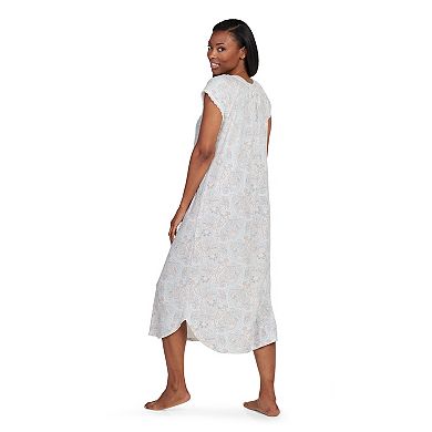 Women's Miss Elaine Essentials Cottonessa Long Nightgown