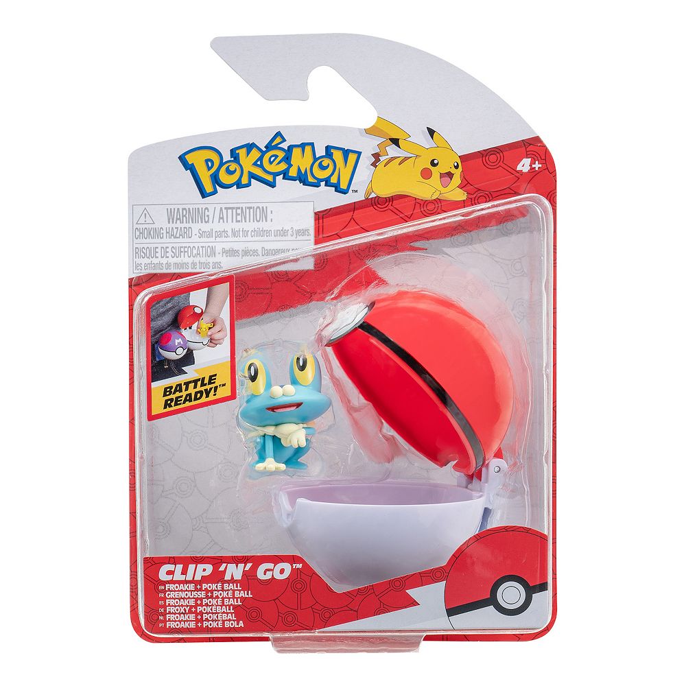 Pokémon Clip N Go Froakie & Poke Ball