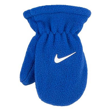 Baby / Toddler Nike Swoosh Fleece Cap & Mittens Set