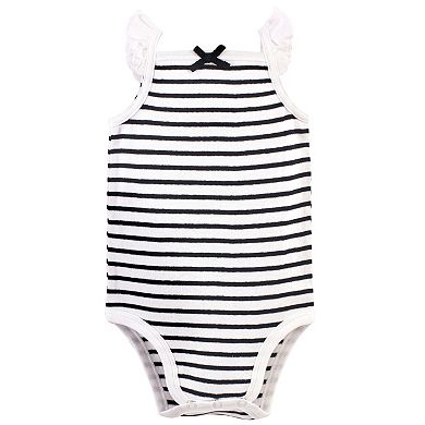 Touched by Nature Baby Girl Organic Cotton Bodysuits 5pk, Fruit