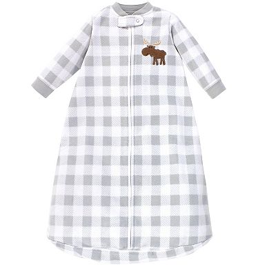 Infant Boy Long-sleeve Fleece Sleeping Bag, Woodland, 0-9 Months