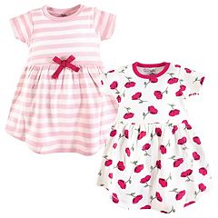 9-12 Months Girls Pink Kids Baby Dresses, Clothing