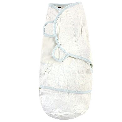 Hudson Baby Infant Girl Cotton Swaddle Wrap, Enchanted Forest