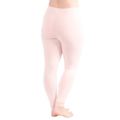 Lux Cotton Long Underwear Legging Full Length