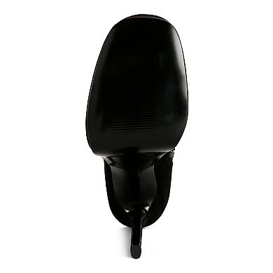 London Rag Clubbing Women's Heeled Ankle Boots