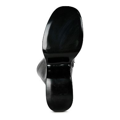 London Rag Dirty Dance Women's Platform Calf Boots