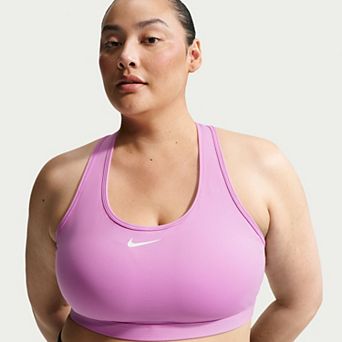 Plus Size Nike Swoosh Medium Padded Sports Bra
