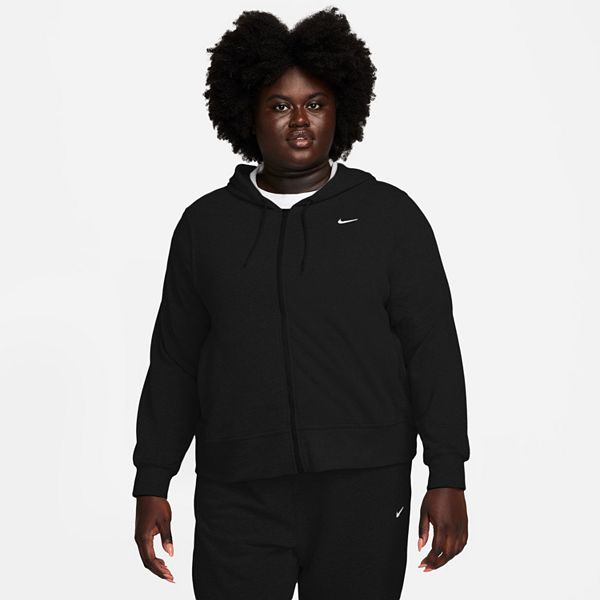 Plus Size Nike Dri-Fit One Full-Zip Hoodie