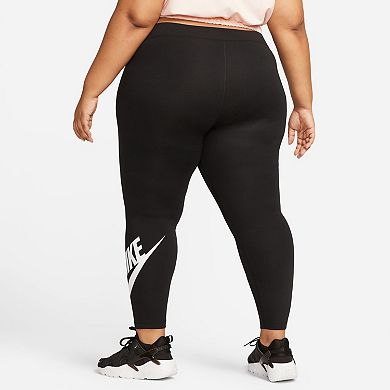 Plus Size Nike High-Waisted Graphic Leggings