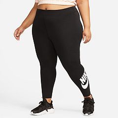 Women's Nike Black Indianapolis Colts Yard Line Crossover Leggings