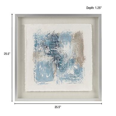 Madison Park Ashlar Abstract Framed Wall Art