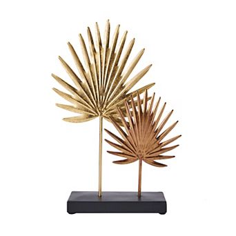 Mikasa Gold Metal Palm Decor