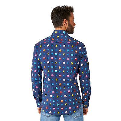pokemon dress shirt Graniph x Pokemon Pikachu Mens Short Sleeve White Japanese Shirt Size S
