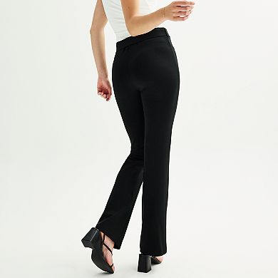 Juniors' SO® Self Belted Pull-On Flare Pants