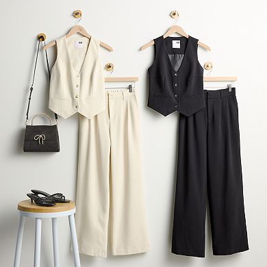 Juniors' SO® Wide-Leg Trousers