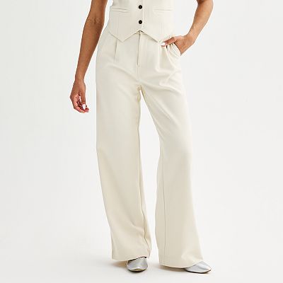 【s/e/o】25SS / BIGGER PANTS Athletic Works ButterCore Wide Leg Pants - Moisture-Wicking