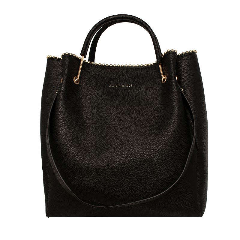 Alexis Bendel Shopper Tote Bag, Black