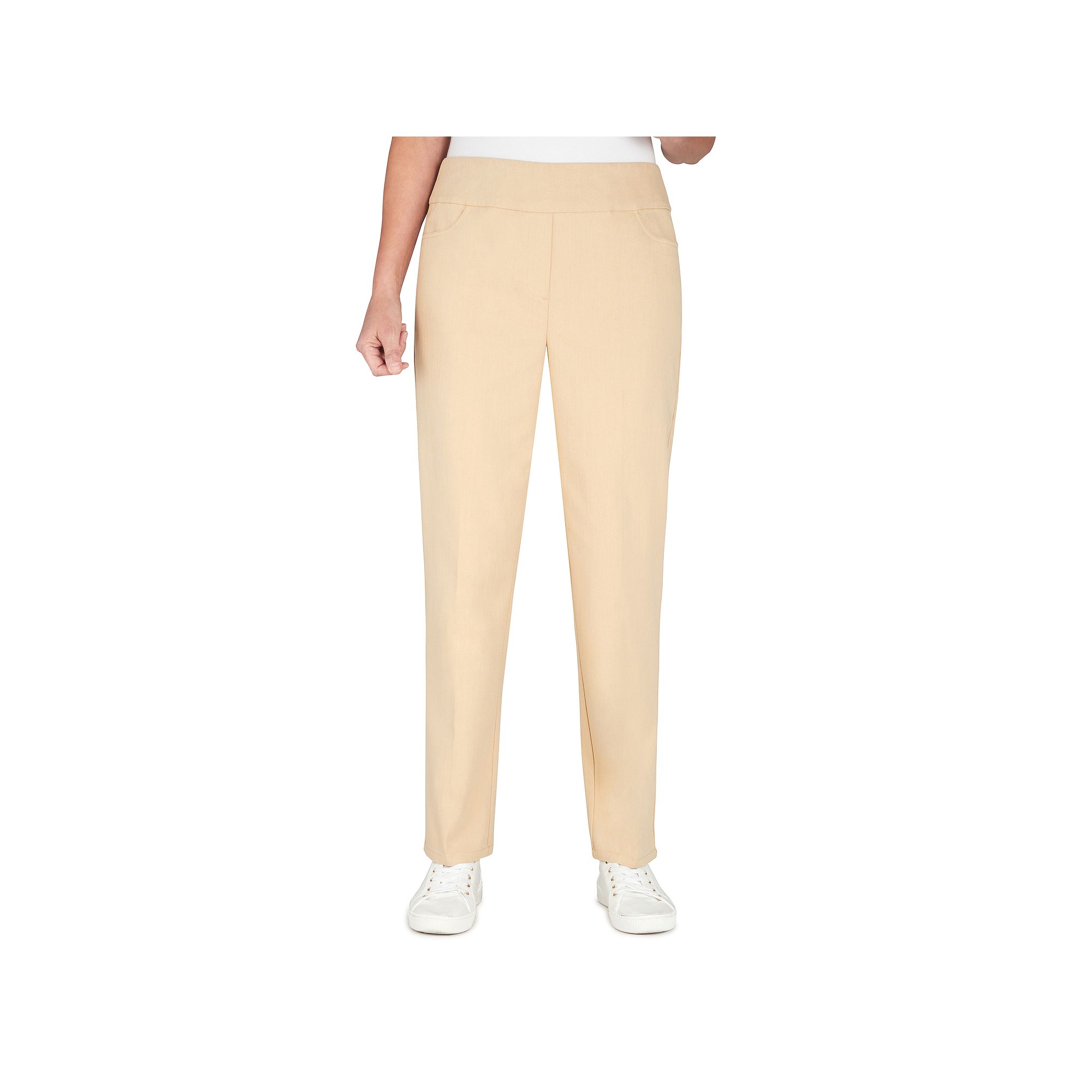 80792116 Womens Alfred Dunner Super Stretch Pull-On Straigh sku 80792116