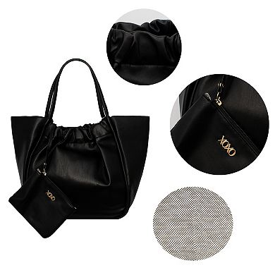 Xoxo Tote Bag with Wristlet