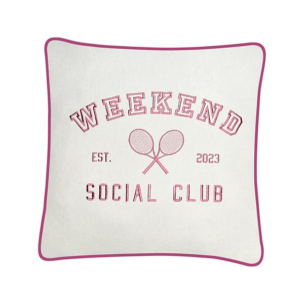 The Big One® Weekend Social Club Pillow