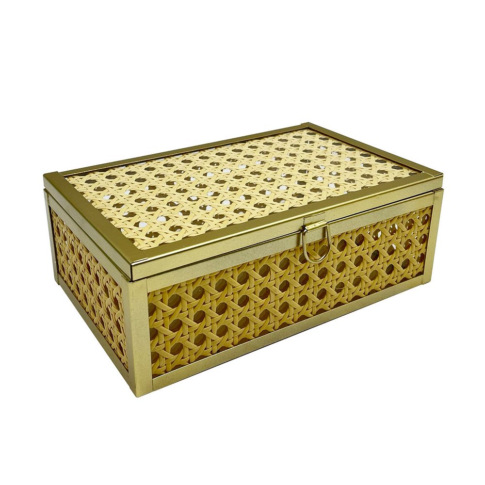 Everyday Decor Woven Decorative Box Table Decor