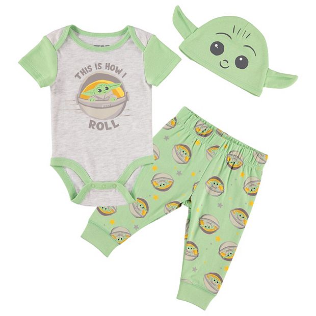 NFL Nfl Baby Boys 3-Piece Bodysuit, Sleep N Play, & Cap Set, Green Bay  Packers, 6-9 Months