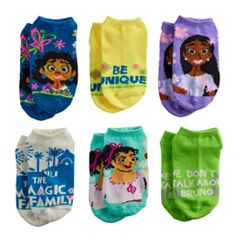 Disney's Mickey Mouse & Friends Toddler 6-Pack Socks
