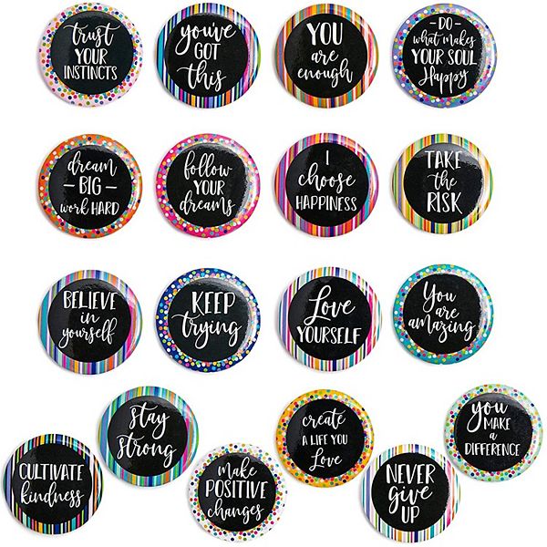 Inspirational Magnet Set for Fridge, Locker, Classroom, and Bulletin ...