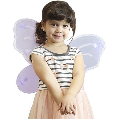 Fairy Butterfly Wings, Costume for Kids (6 Colors, 6 Pack)