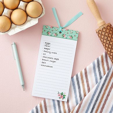 6-Pack Floral Magnetic Shopping List, Scratch Pads (4x8 In, 60 Sheets Each)
