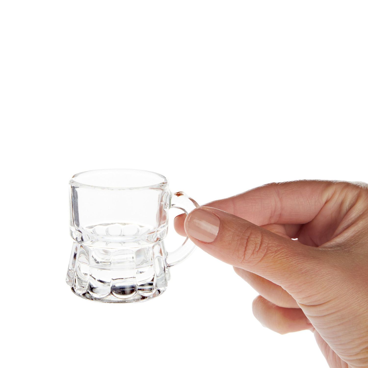 JUXINGDAZYF Mini Plastic Beer Mug Shot Glasses - 2 Oz, 24 Pack, Heavy Base Clear Cups 9 thumbnail image