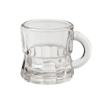 Mini Beer Mug Shot Glasses with Handles for Party (1.57 x 1.9 In, 12 Pack)