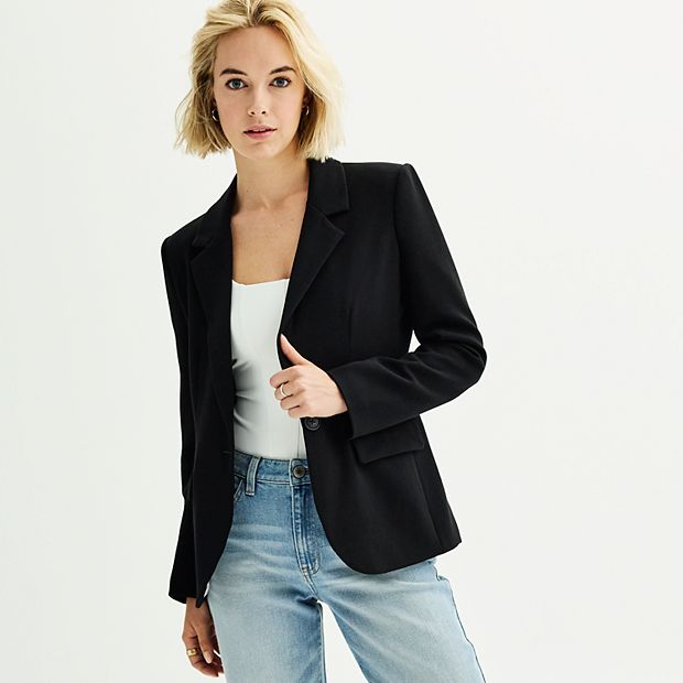 Juniors hotsell black blazer