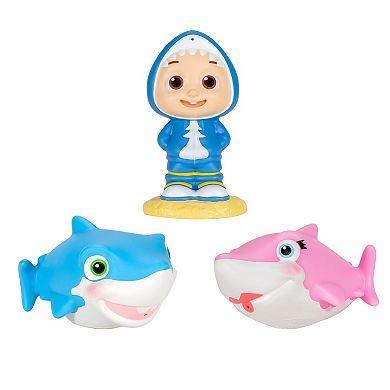 CoComelon 3-Pack Bath Squirt Toys