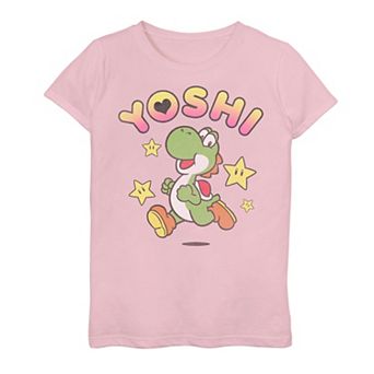 Girls 7-16 Nintendo Yoshi Love Tee